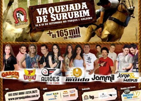 VAQUEJADA DE SURUBIM (16 A 19 DE SETEMBRO)
